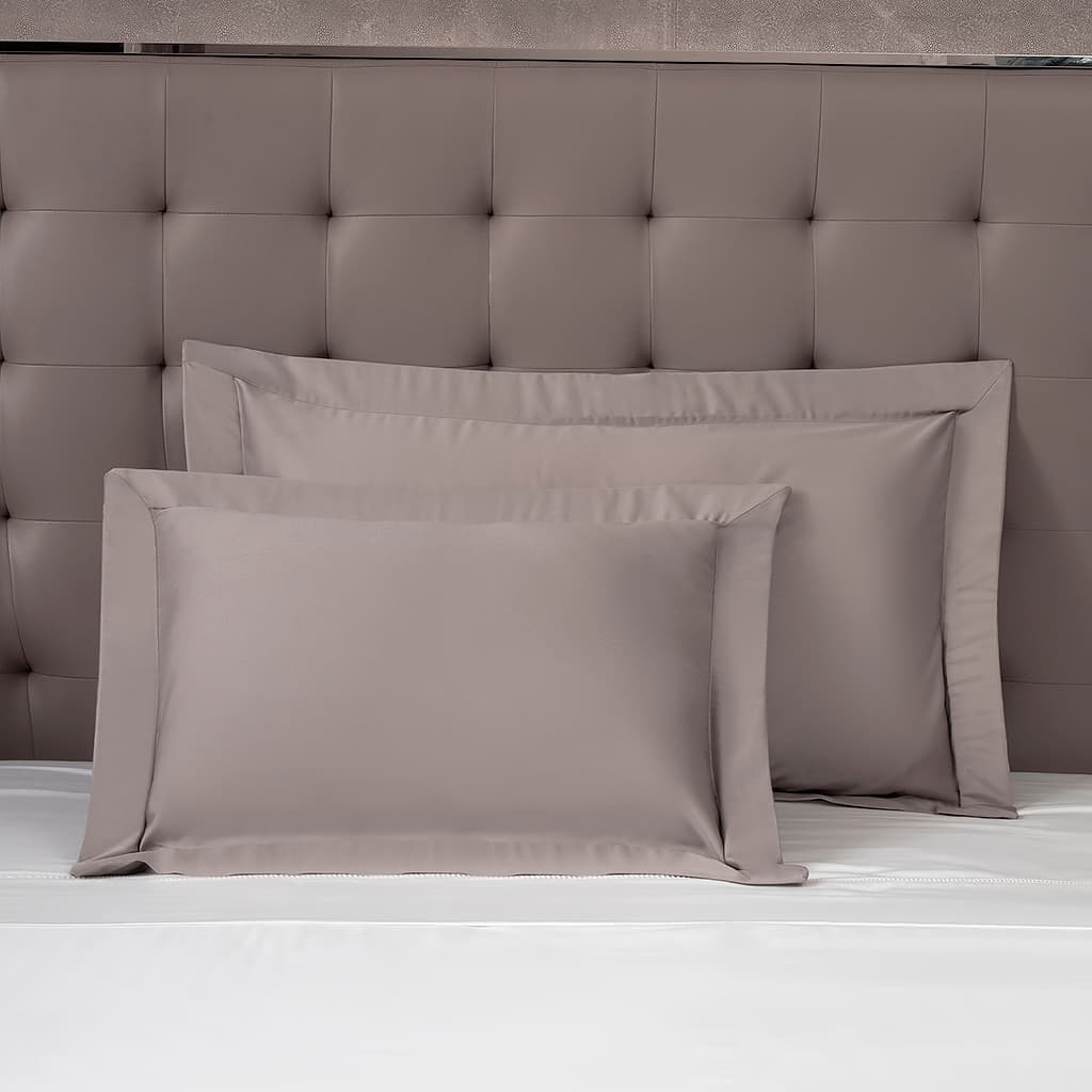 JUEGO DE 2 FUNDAS SHAM PARA ALMOHADA LISA