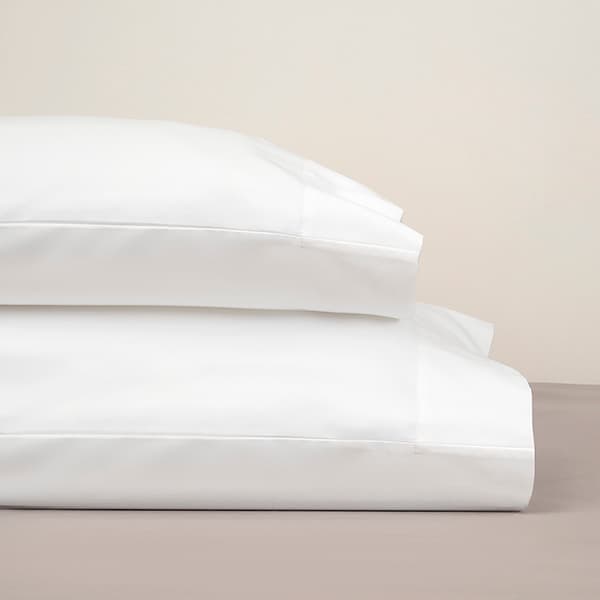  Fundas de almohada de algodón 100 % puro de 800 hilos, juego de  fundas de almohada para dormir, funda de almohada suave y sedosa con tejido  satinado (marfil, cuerpo (20 x