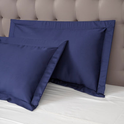 JUEGO DE FUNDAS SHAM PARA ALMOHADA LISA (2 FUNDAS)