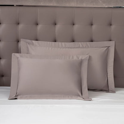 JUEGO DE FUNDAS SHAM PARA ALMOHADA LISA (2 FUNDAS)