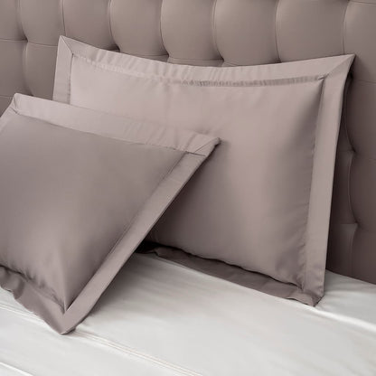 JUEGO DE FUNDAS SHAM PARA ALMOHADA LISA (2 FUNDAS)