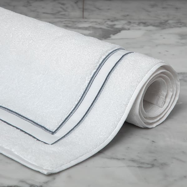Tapete en toalla para baño Prime 100% algodón Blanco – Texdecor